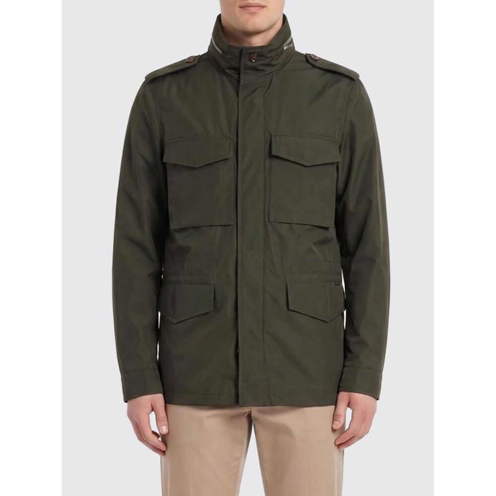 Moorer Coat Men Green